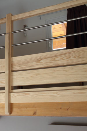 Balustrade horizontale